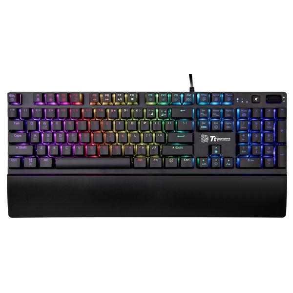 Teclado Gamer Thermaltake Challenger Edge Pro Alambrico Usb Negro/Rgb