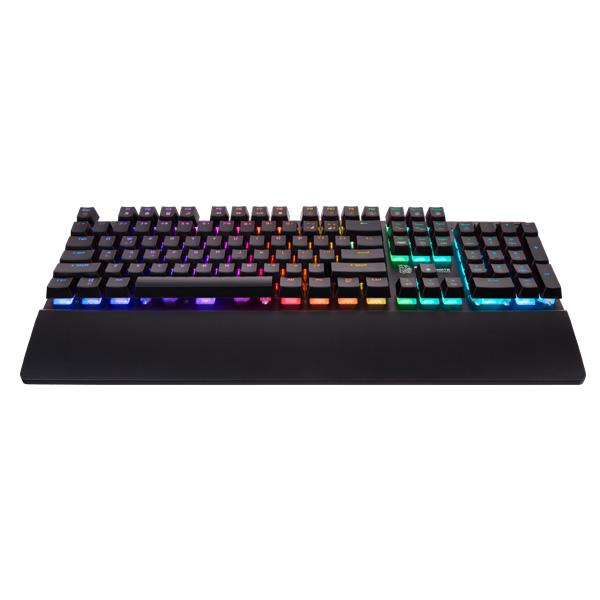 Teclado Gamer Thermaltake Challenger Edge Pro Alambrico Usb Negro/Rgb