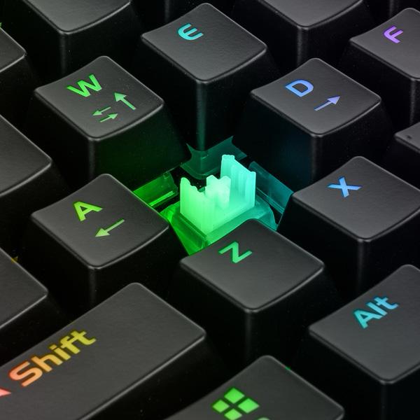 Teclado Gamer Thermaltake Challenger Edge Pro Alambrico Usb Negro/Rgb