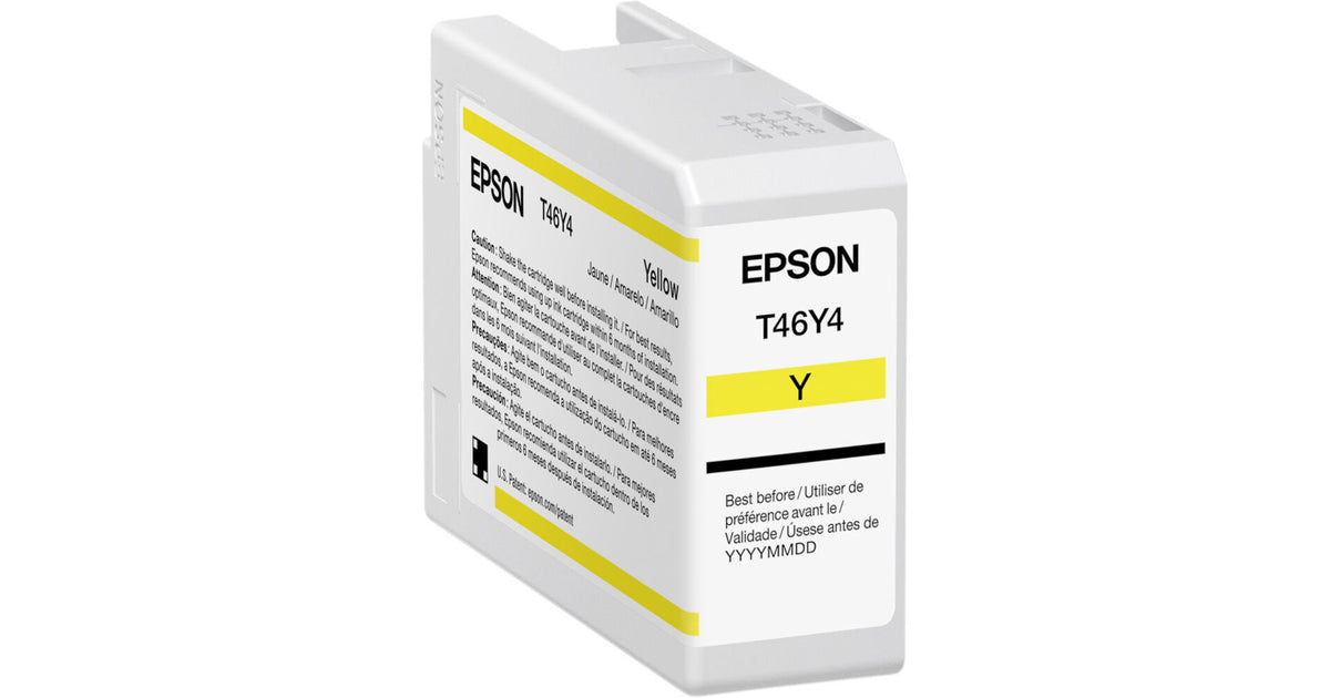 Cartucho de tinta Epson T46Y Amarillo 50ML para P900