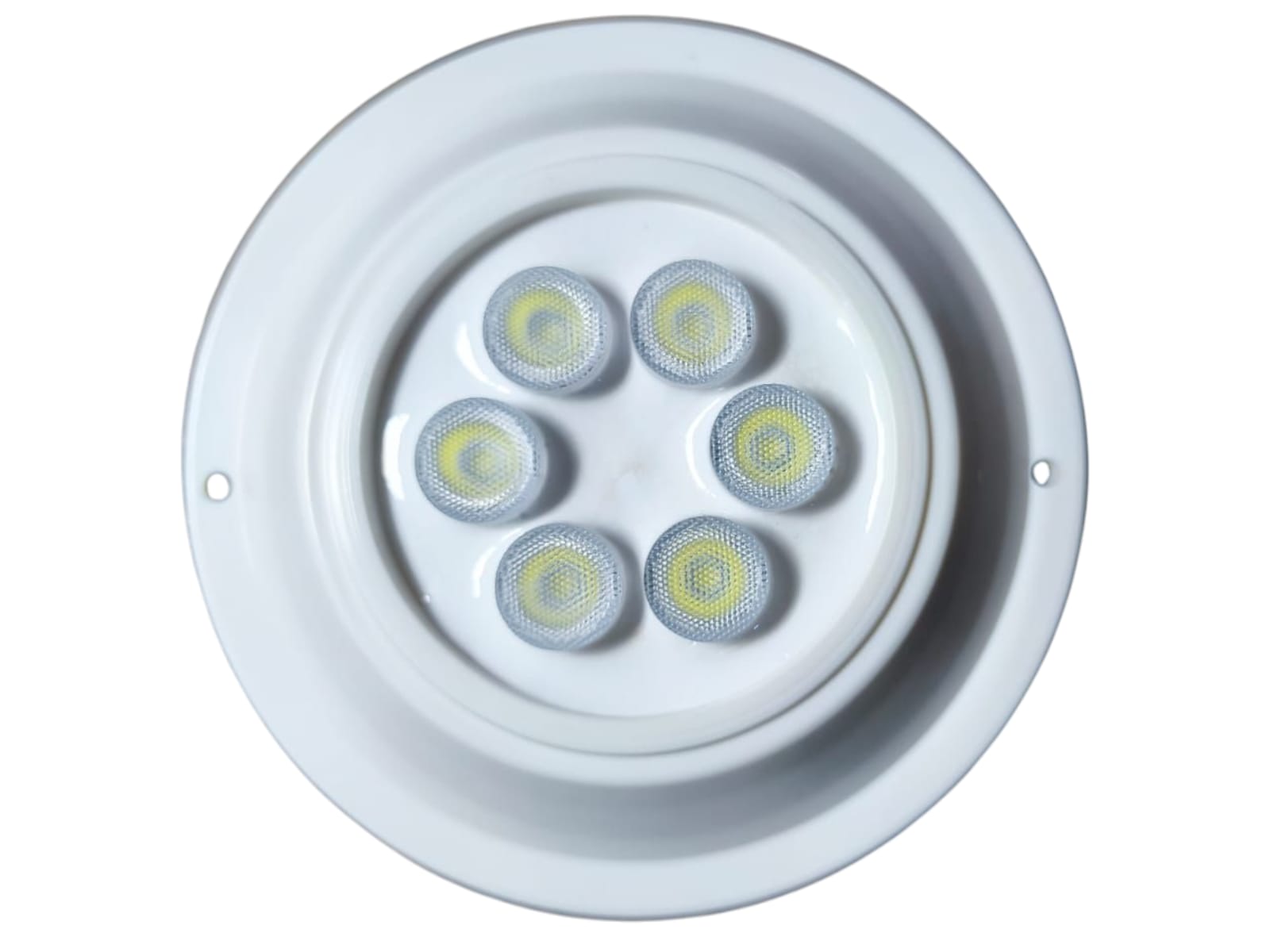 Kit Combo 2 Luces led pileta Mahled policarbonato blanca 20w