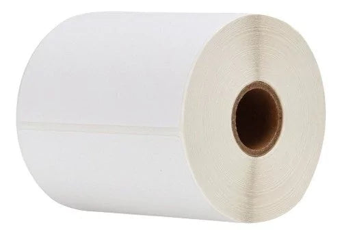 10 Rollo De Etiquetas Térmicas 100x50 X500 Buje 40mm 1 Banda