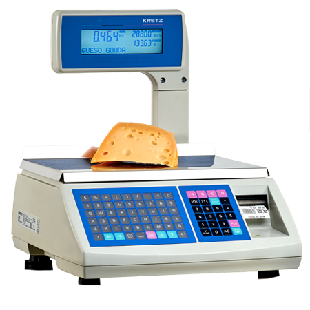 Balanza comercial Kretz Report LT Lite 30kg USB solo ticket
