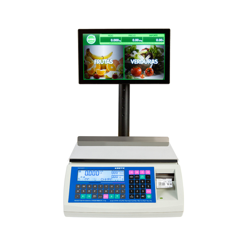 Balanza Autogestion Kretz Autoreport Lt 15kg Touch Impresora