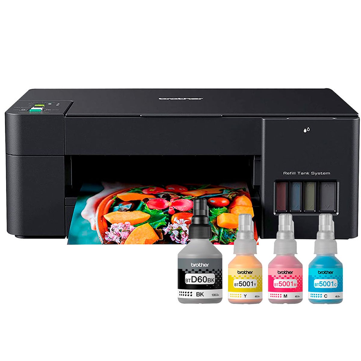 Impresora Multifuncion Inktank Brother DCP T420W Sistema Continuo Color