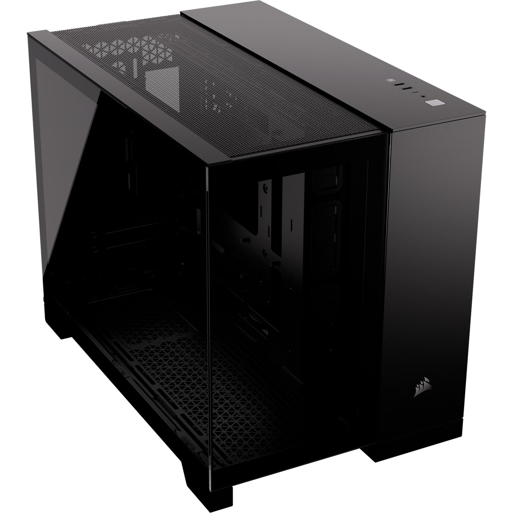 Gabinete Gamer Corsair 2500x Tg Mid-tower Negro Dos Camaras