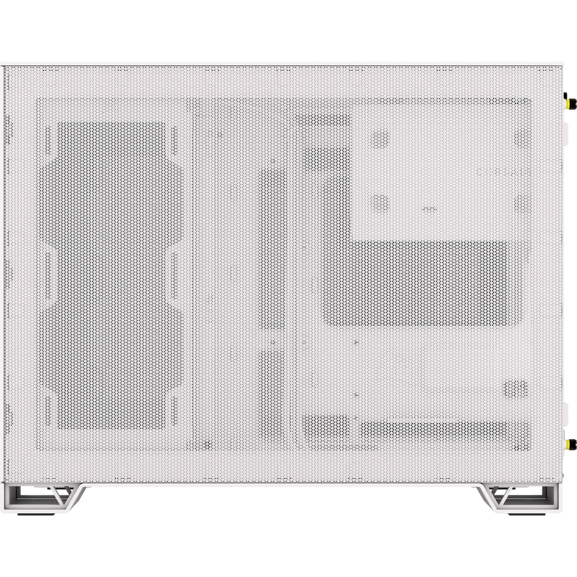 Gabinete Gamer Corsair 2500x Dos Cámaras Semitorre Blanco