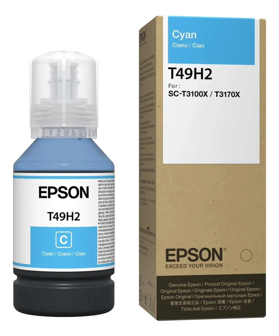 Combo Tintas Epson T49h Surecolor T3170x Negro Y Colores.