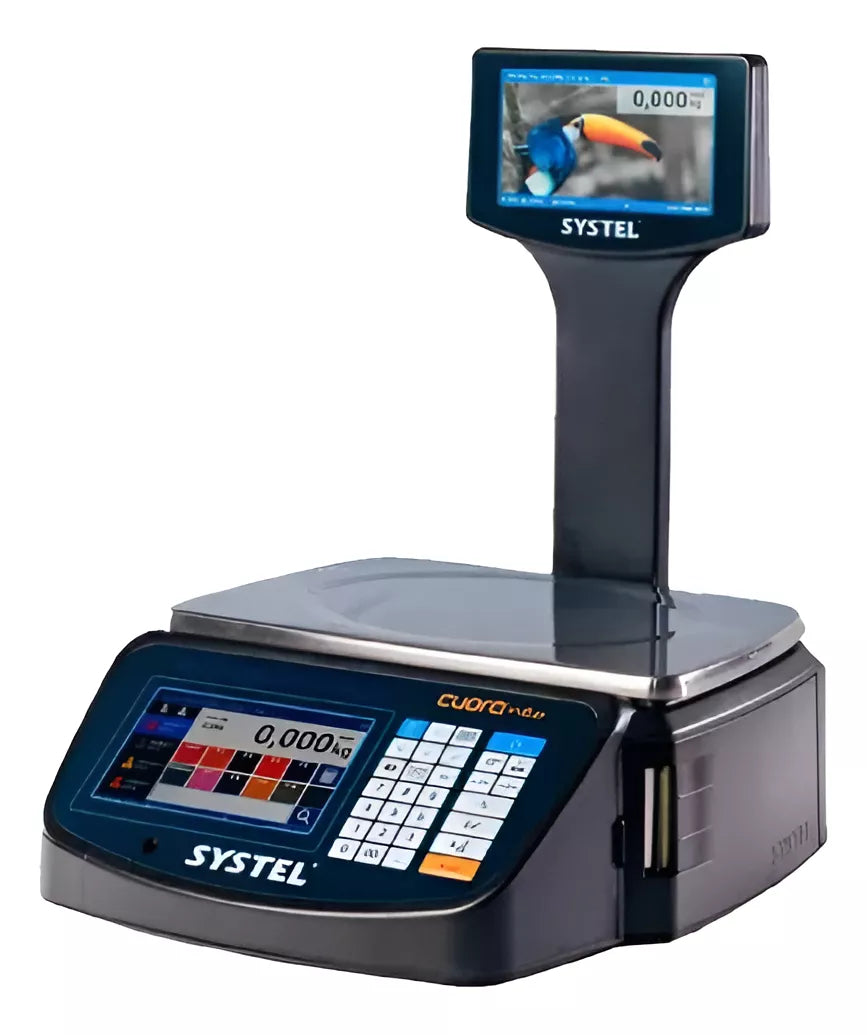 Balanza Systel Cuora Neo 15kg con mastil