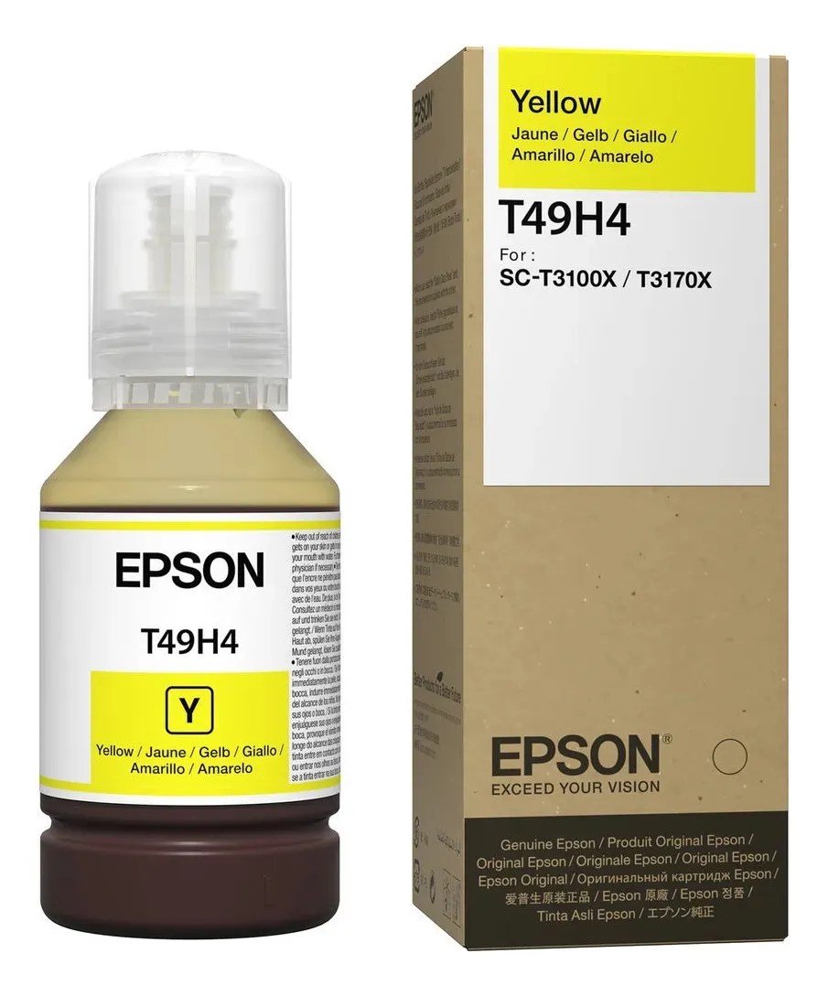 Combo Tintas Epson T49h Surecolor T3170x Negro Y Colores.