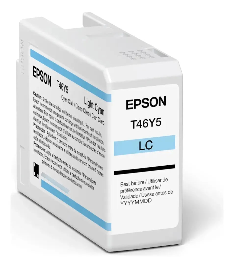 Cartucho de tinta Epson T46Y Light Cyan 50ML para P900