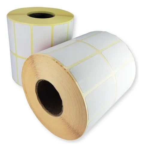 Rollo De Etiquetas Impresion Térmica 50x25mm 2 Bandas X3600u