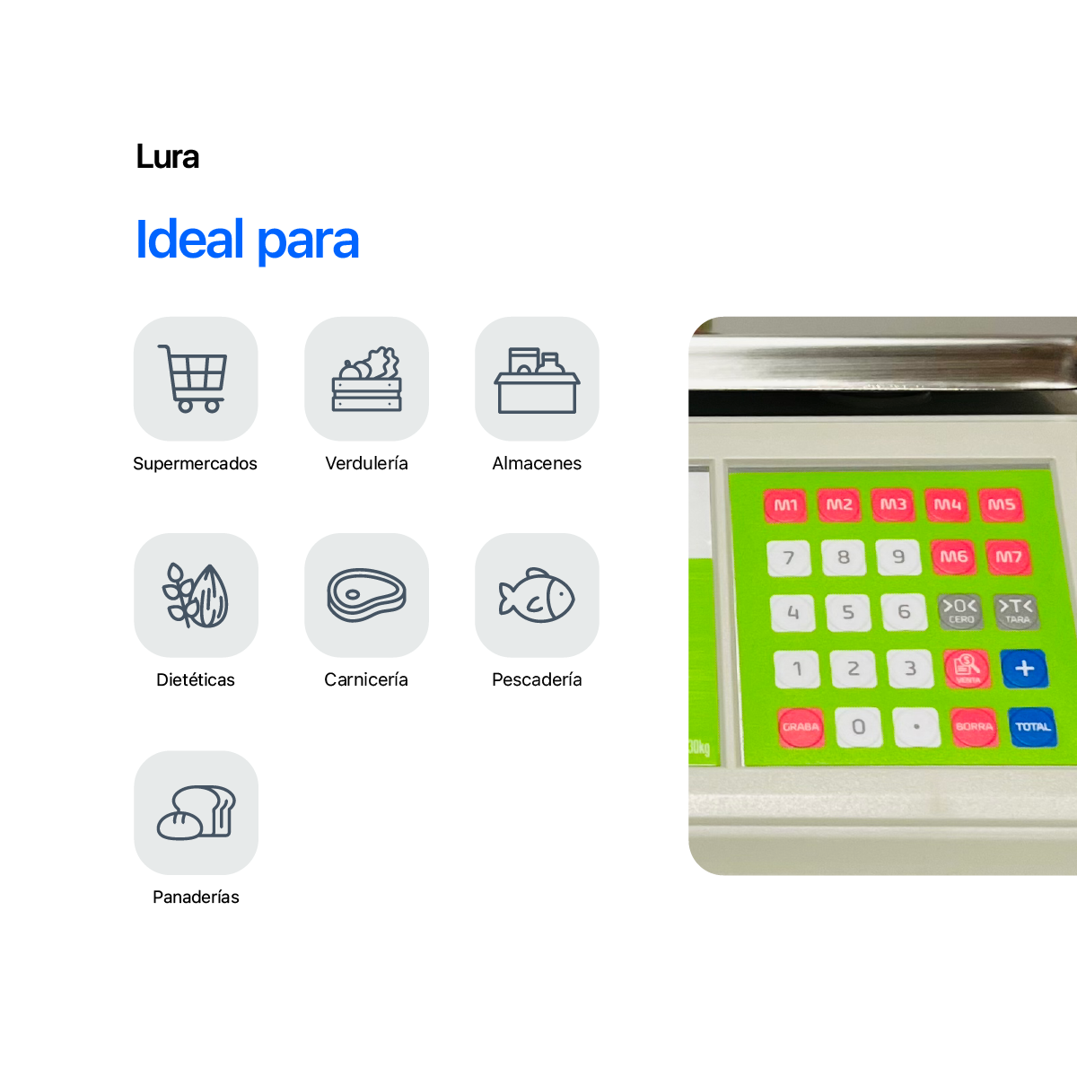 Balanza Electronica Digital Kretz Lura 30kg Con Bateria