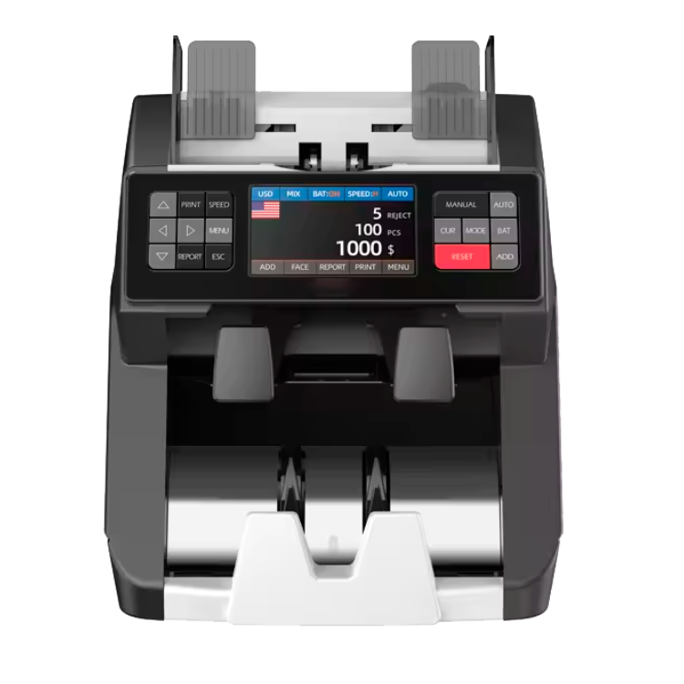 Clasificadora De Billetes Dos Bolsillos Cifra Nx 950 Táctil