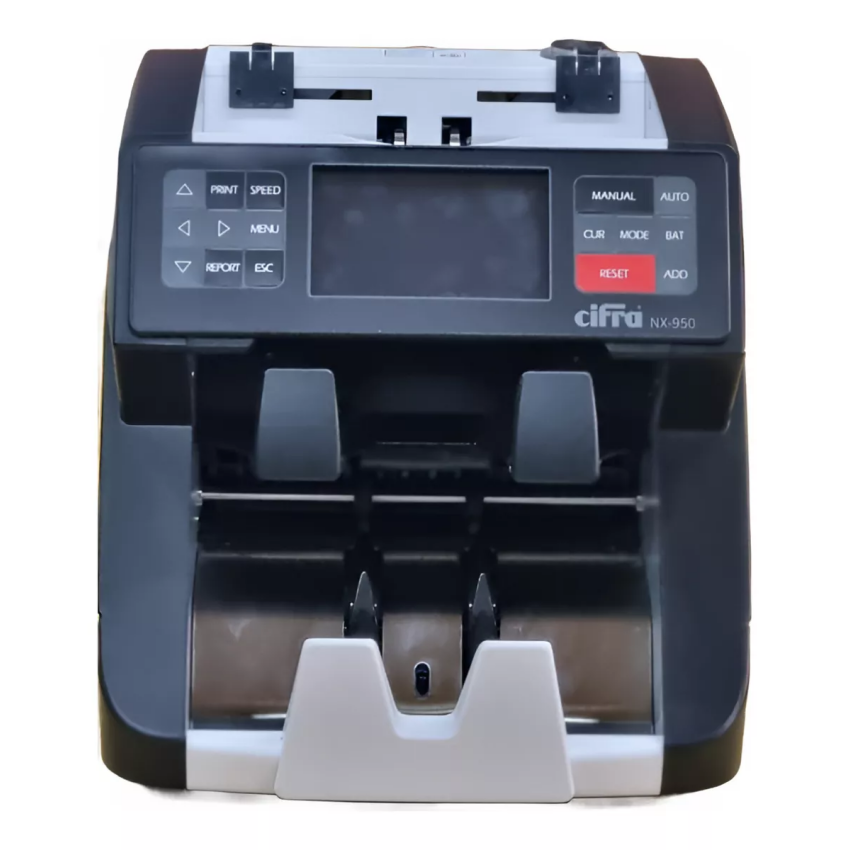 Clasificadora De Billetes Dos Bolsillos Cifra Nx 950 Táctil