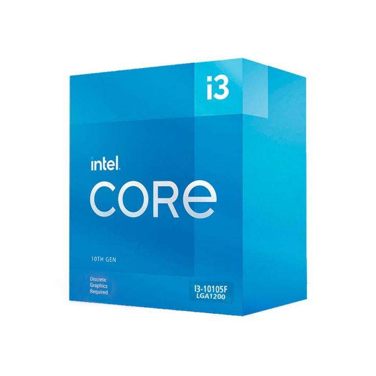 Procesador Intel CometLake Core I3 10105F s1200