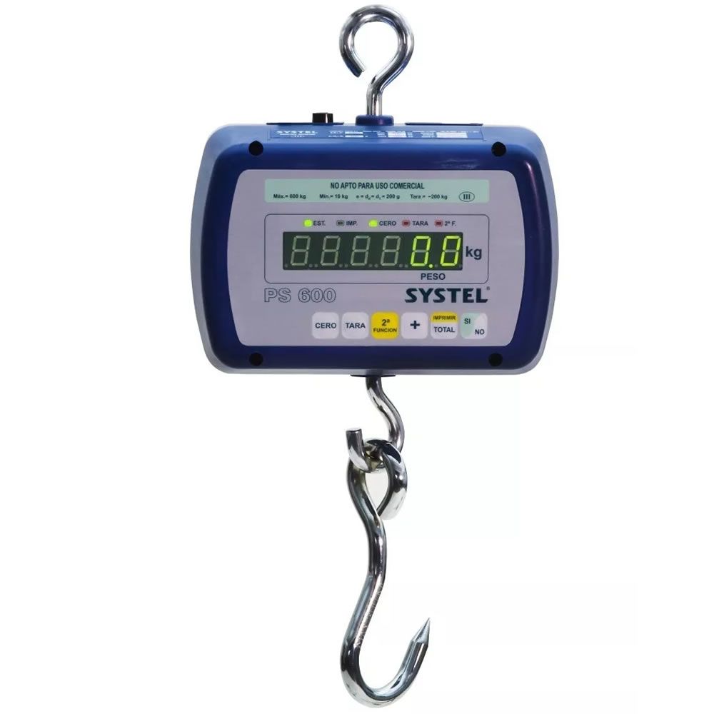 Balanza Systel Pilon 600kg Colgante