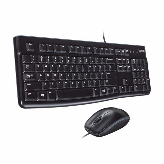 Teclado + Mouse Logitech Mk-120