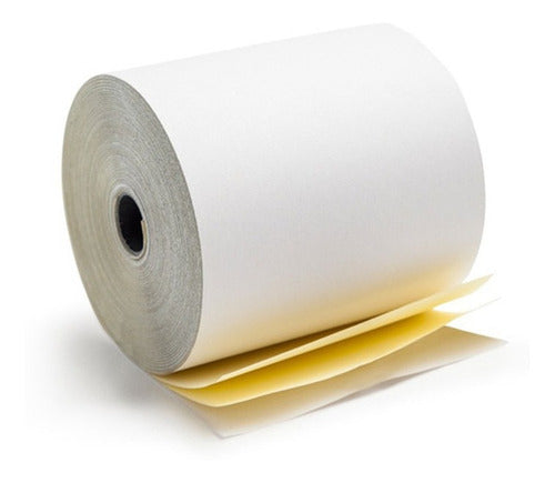 Caja x50 Rollos Obra Quimicos 76x20 Triplicados Uso Fiscal