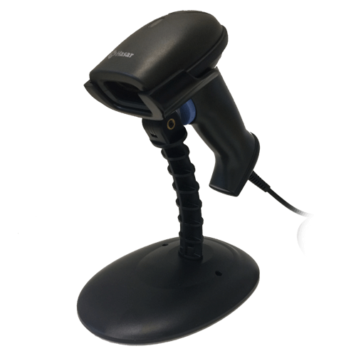 Lector de Codigos de Barras Laser Hasar 9010 Usb Con Soporte Incluido
