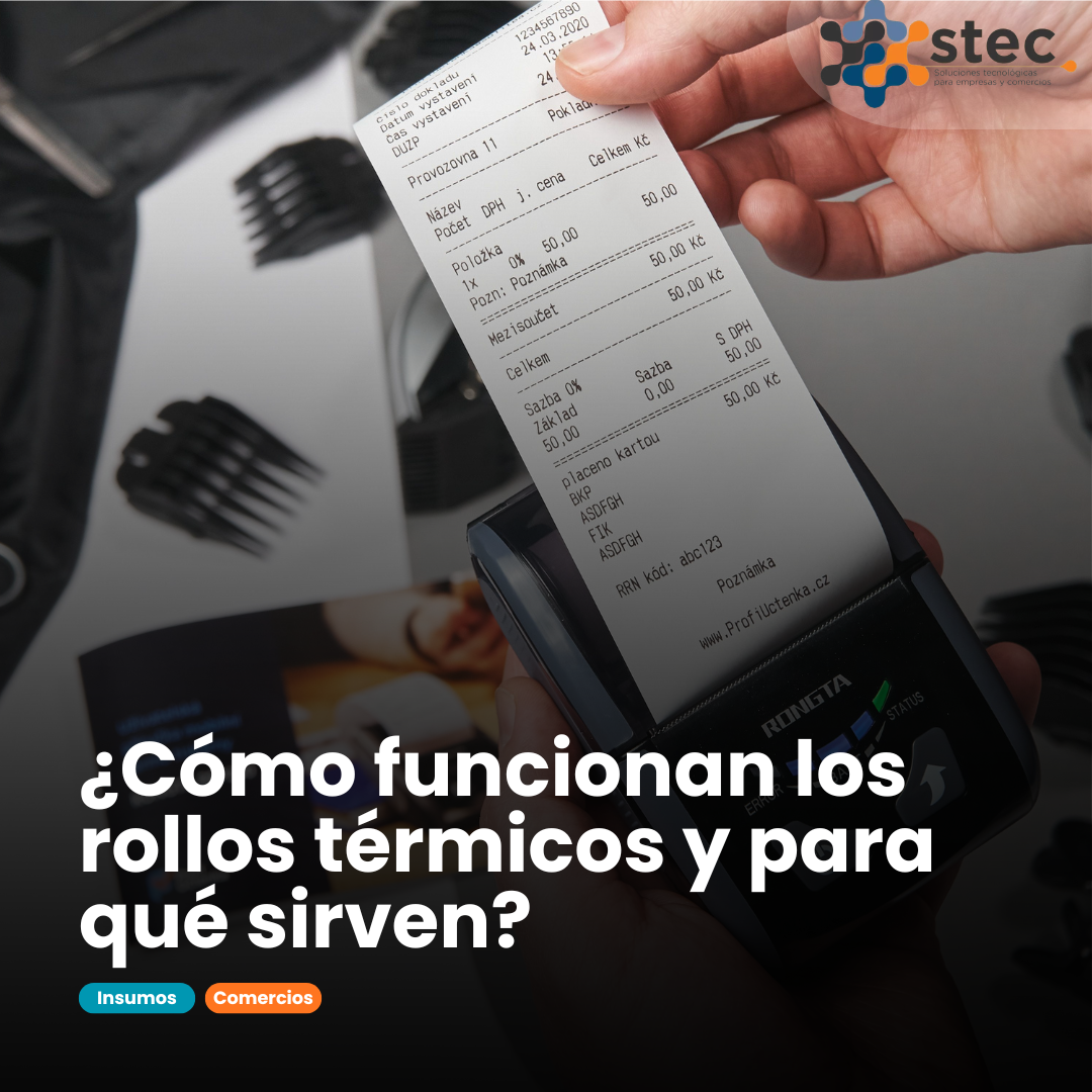 ¿Cómo funcionan los rollos térmicos y para qué sirven?