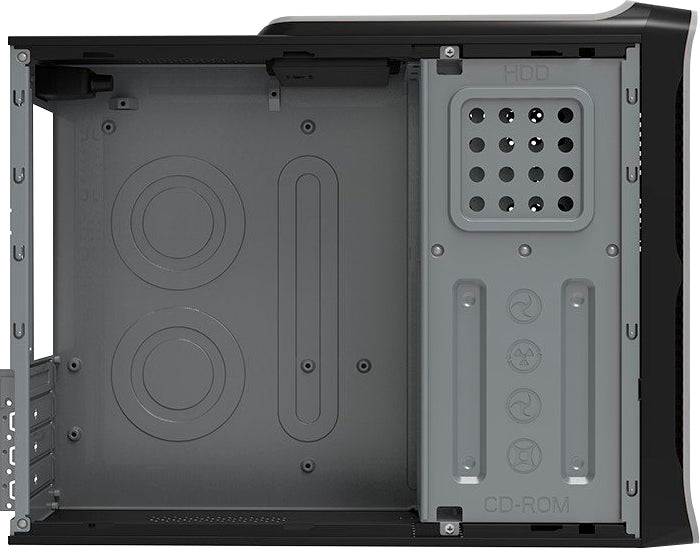 Gabinete kit Kelyx slim Lc-727 con fuente 500w (tec+mouse+par)