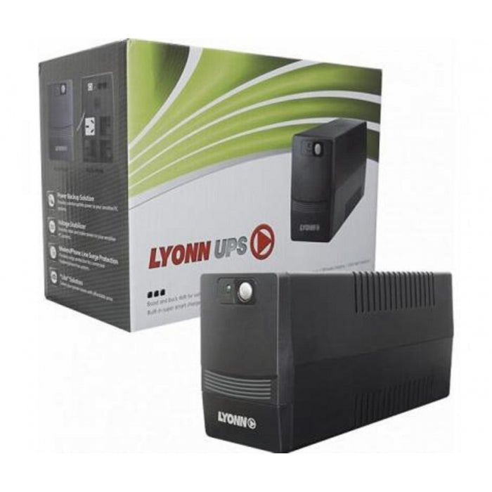 UPS LYONN CTB-800 CON CABLE, SOFT Y LUZ LED
