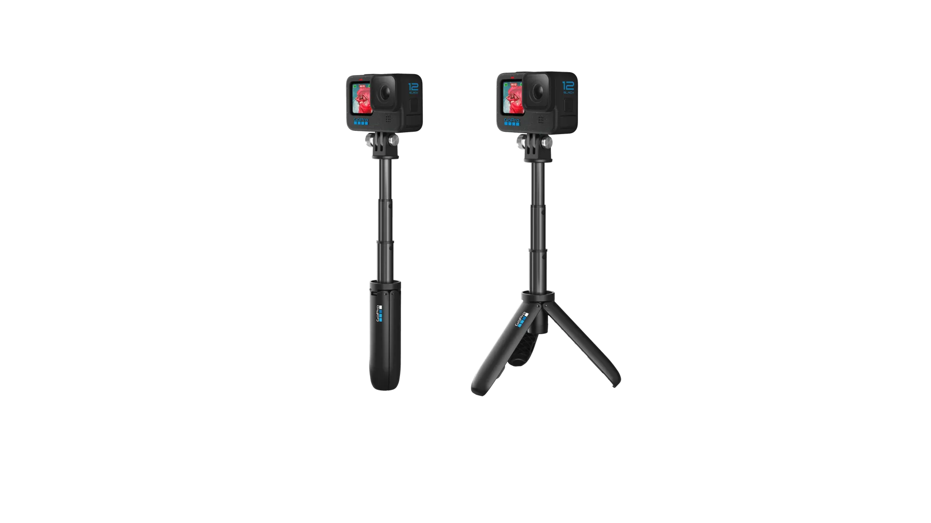 Shorty Vara de extensión compacta y trípode para GO PRO 10/11/11 mini/12