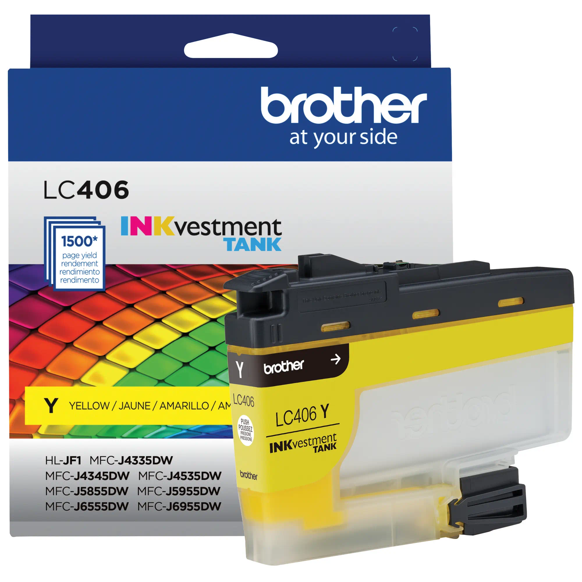 Cartucho de tinta Brother Lc 406 Amarillo para Mfc J6955c