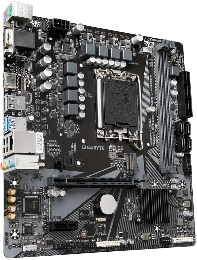 Motherboard Gigabyte H610m H Ddr4 Socket 1700 rev.1.2 Micro ATX