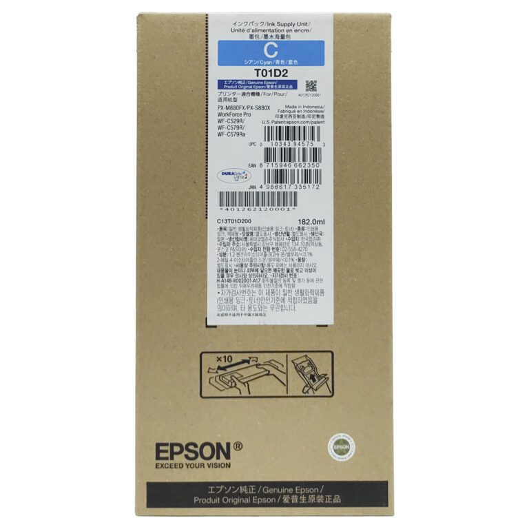 Tinta Epson cyan Workforce pro C579r 20.000 copias