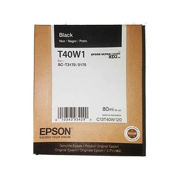 Tinta Epson para T3170 y T5170 black 80ml