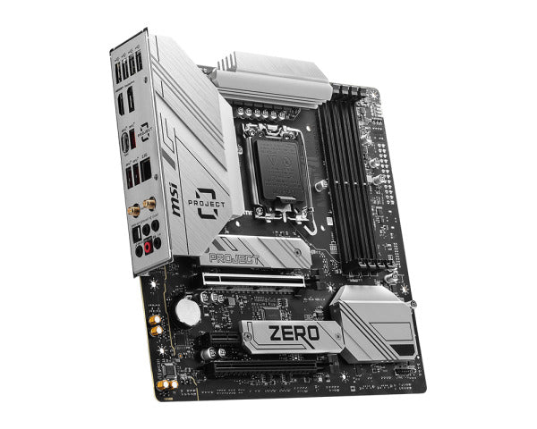Motherboard Msi B760M Pz Ddr5 S1700 conexion trasera