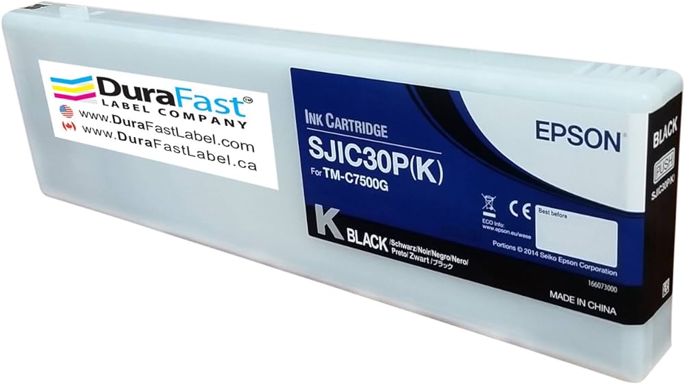 Cartucho de tinta negro para C7500G