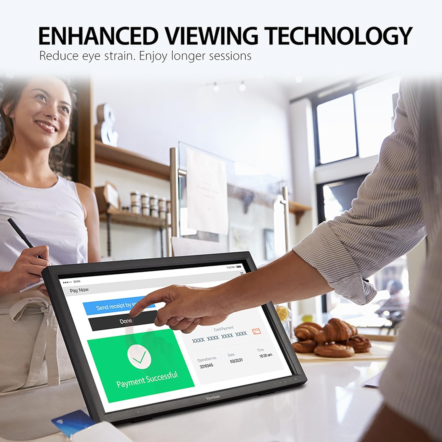 Monitor Tactil Touchscreen Viewsonic Led 24 Td2423d 1080p