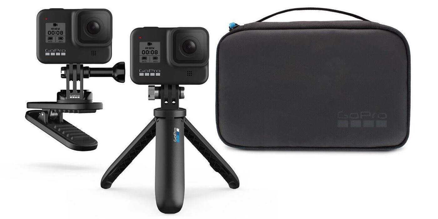 Kit Viaje 2.0 Shorty Mini Tripode + Estuche para cámara GOPRO