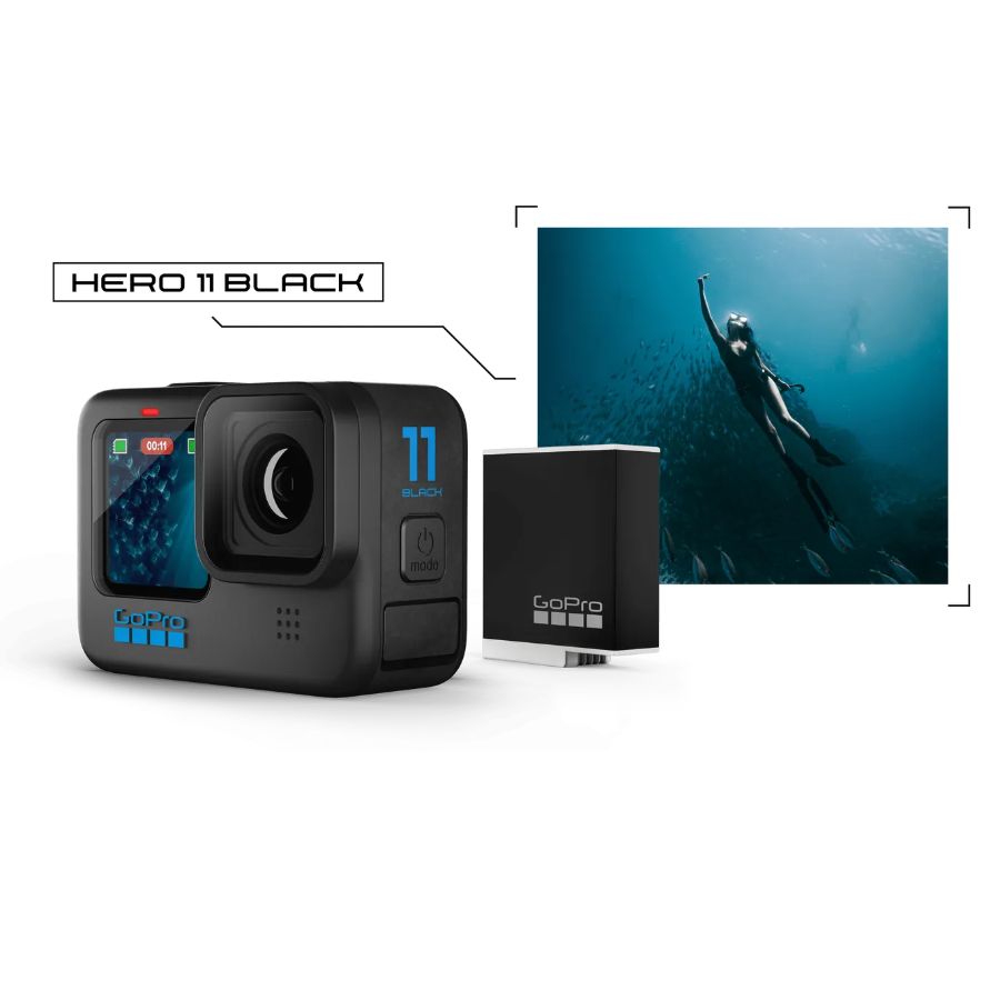 Cámara De Video Gopro Hero 11 27mpx 5,3k 60fps 4k 120fps