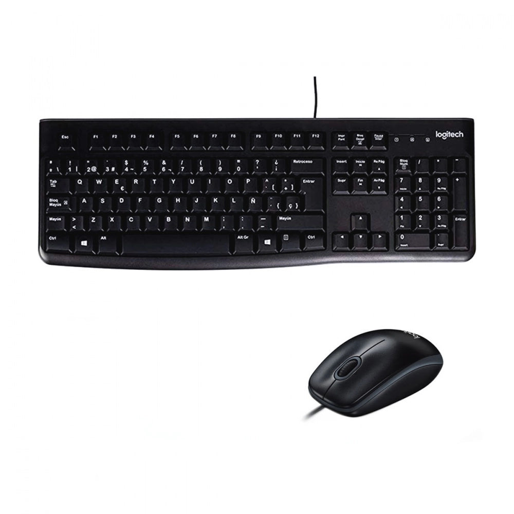 Teclado + Mouse Logitech Mk-120