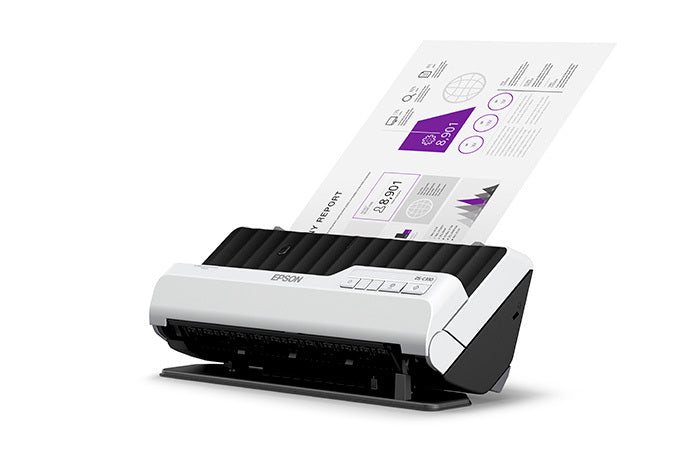 Escáner Epson Ds-c330 Con Alimentador Automático Documentos Color Blanco