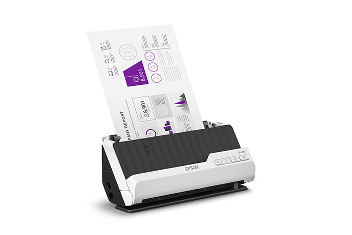 Escáner Epson Ds-c330 Con Alimentador Automático Documentos Color Blanco