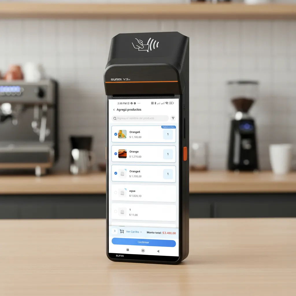 Terminal Android Sunmi V3 Facturacion Electronica Arca Afip