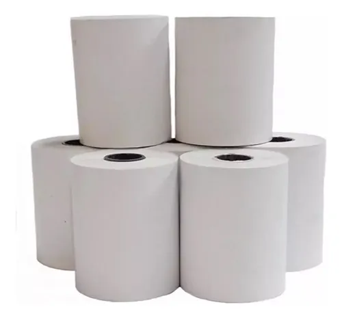 60 Rollos De Papel Térmico 110x40 110mm X40mts 55gr Termicos