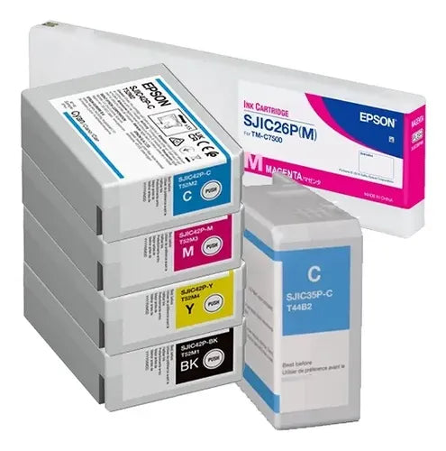 Juego de cartuchos de tinta para Epson CW-C6500