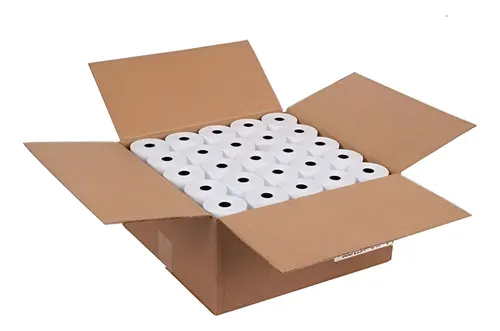 60 Rollos De Papel Térmico 110x40 110mm X40mts 55gr Termicos