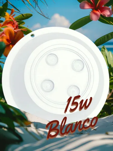 Mahled Luz Para Pileta Policarbonato Blanca 15w Hormigon Blanco Neutro