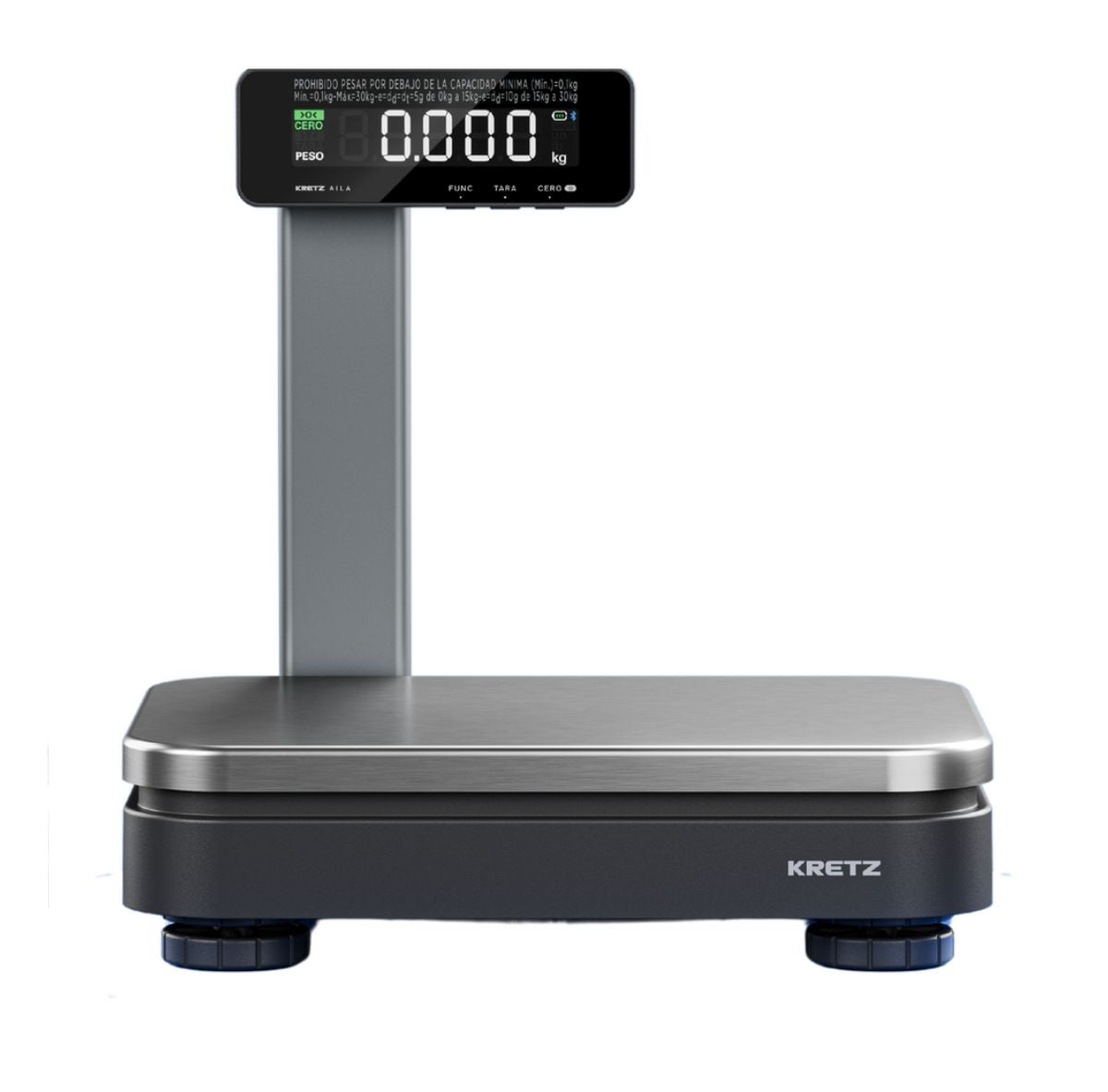 Balanza Comercial Con Bateria Kretz Aila P 30kg Usb