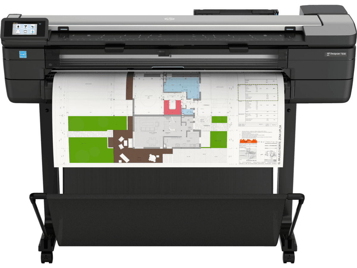 Impresora Plotter A Color Multifuncion Hp T830 Designjet  91cm