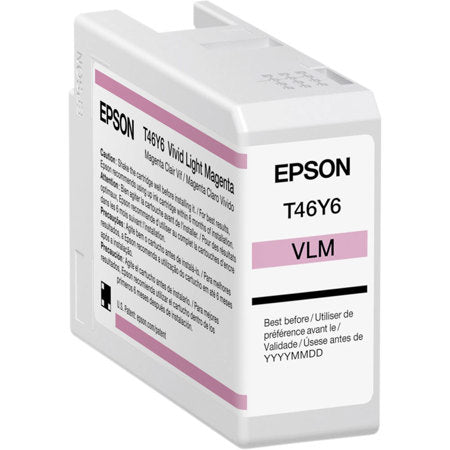 Cartucho de tinta Epson T46Y Vi. Light Magenta 50ML para P900