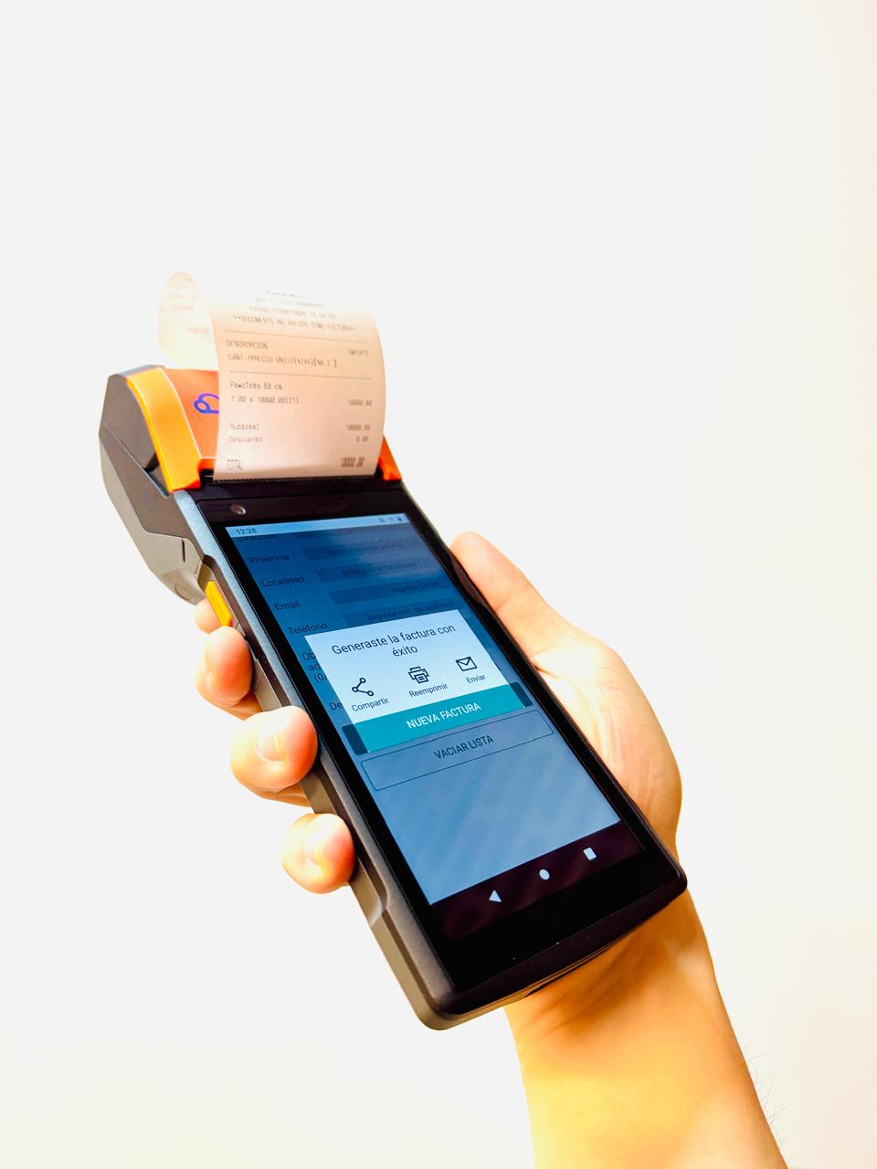 Facturador Electronico Terminal Movil Baiwang Pocket 58mm Fiscal Arca