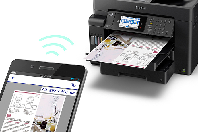 Impresora multifuncion color Epson ecotank L15150 A3 wifi